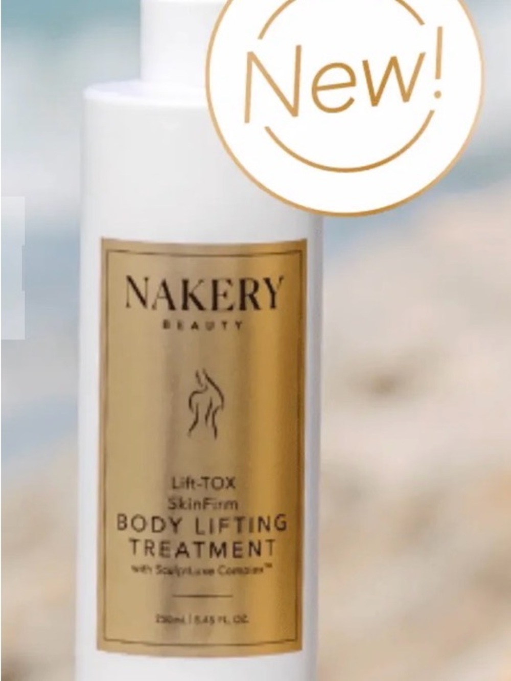 Nakery Beauty Lift-TOX Body Lifting Treatment — White & Gold